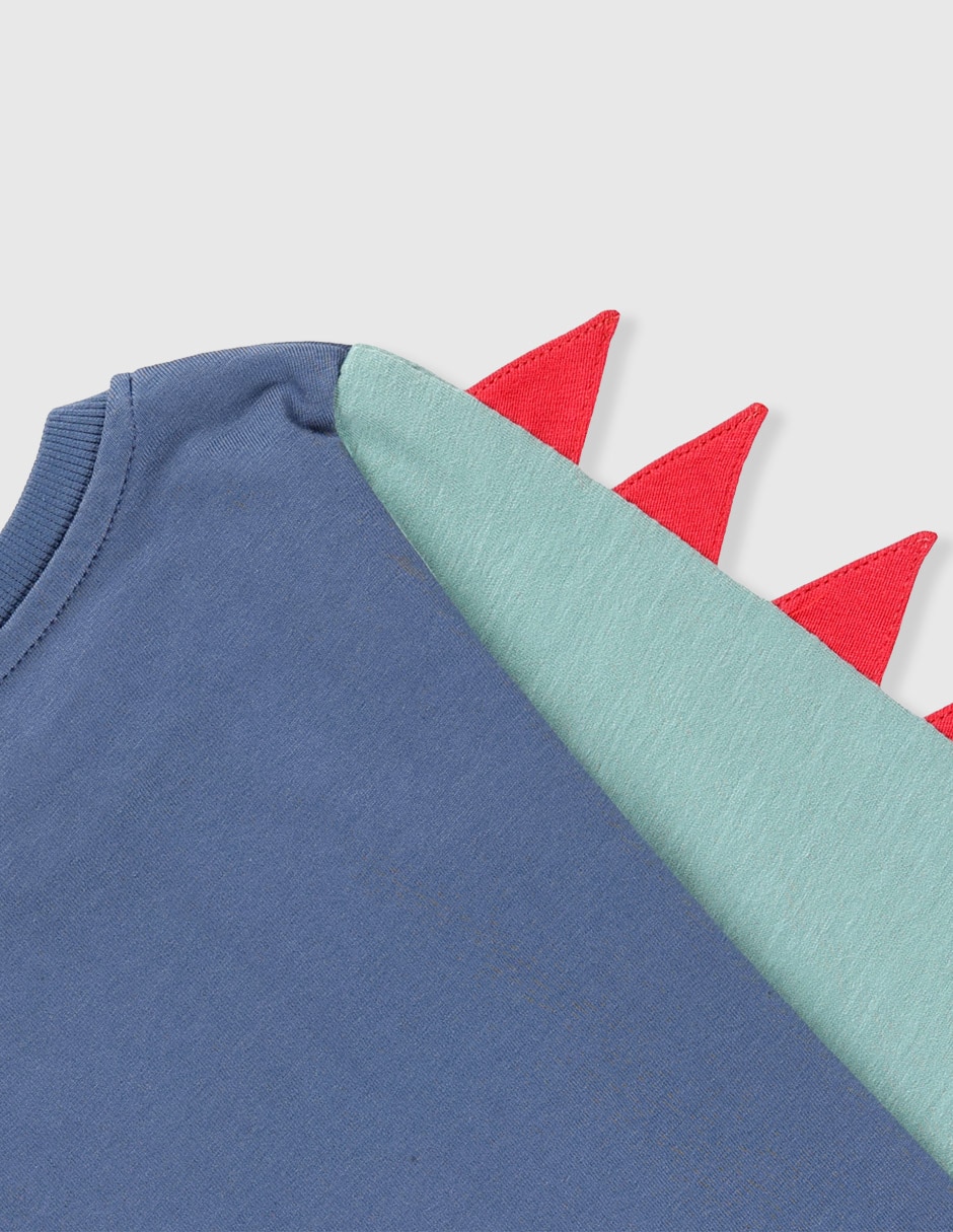 Playera Matt & manga larga para bebé niño 6