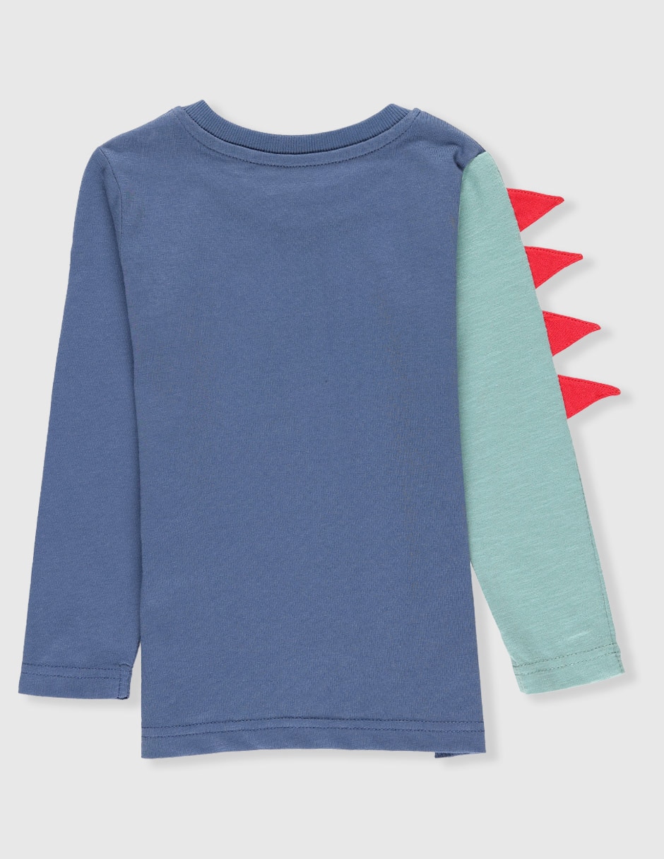 Playera Matt & manga larga para bebé niño 7