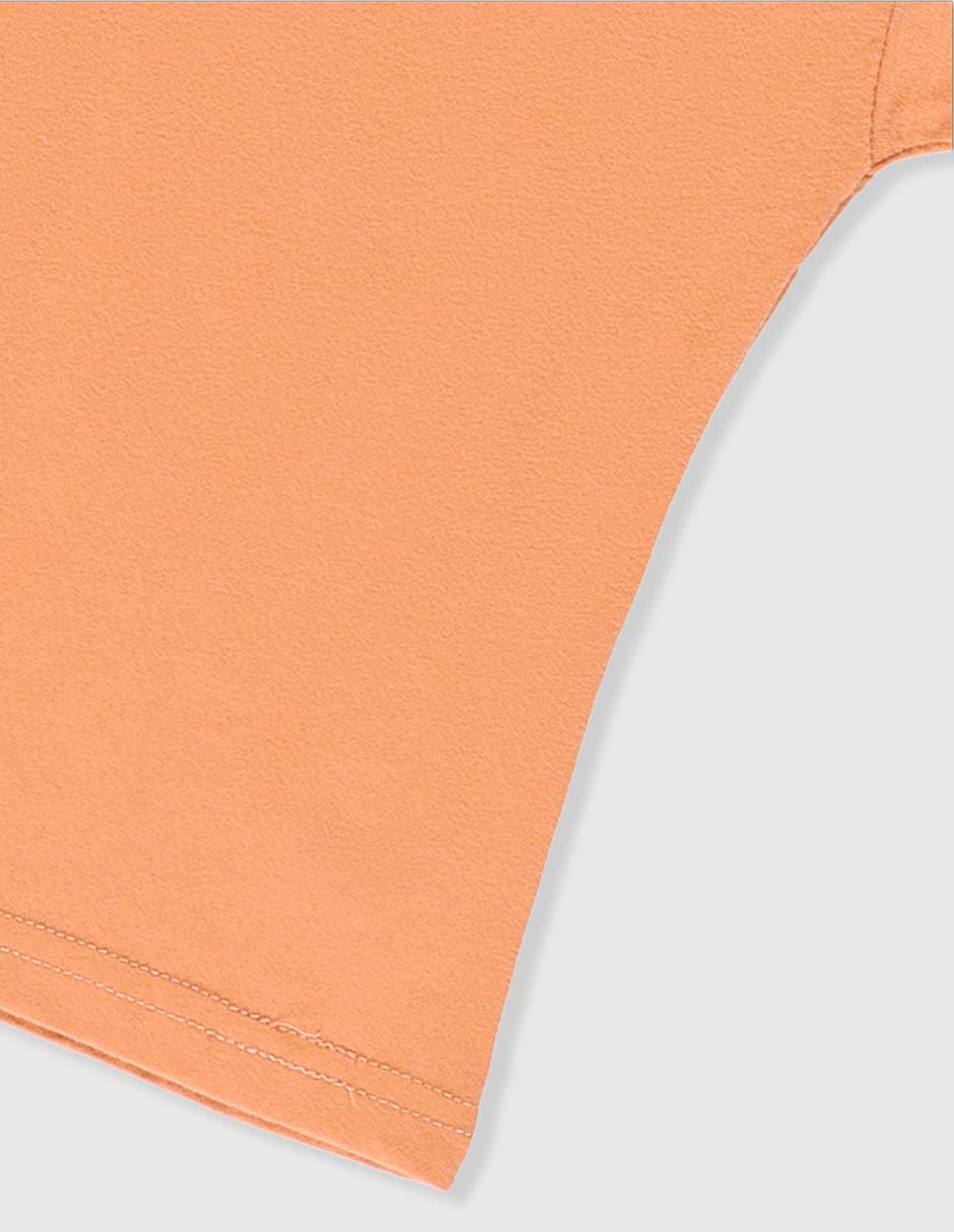 Playera manga corta para bebé niño
