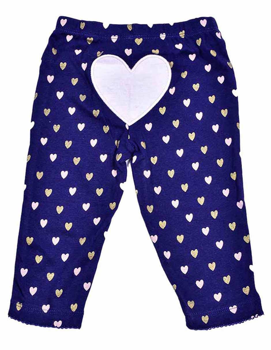 Conjunto de algodón para bebé niña 3 piezas 10