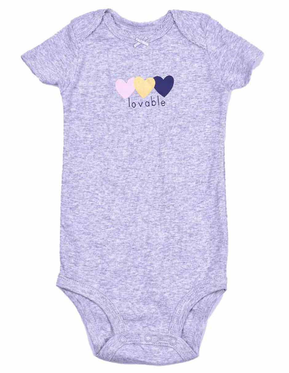 Conjunto de algodón para bebé niña 3 piezas 5