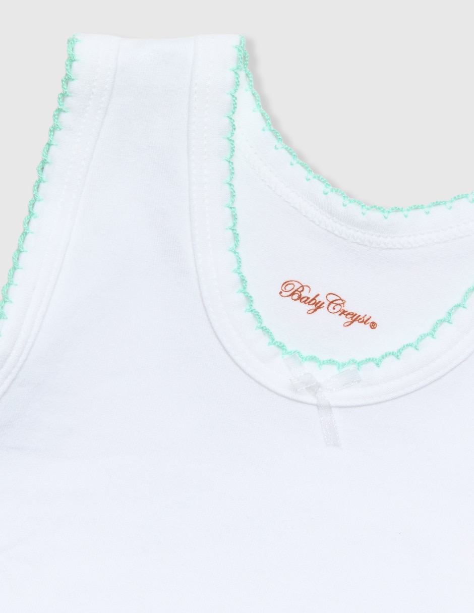 Set camiseta cuello redondo Baby Picueta para bebé niña 3
