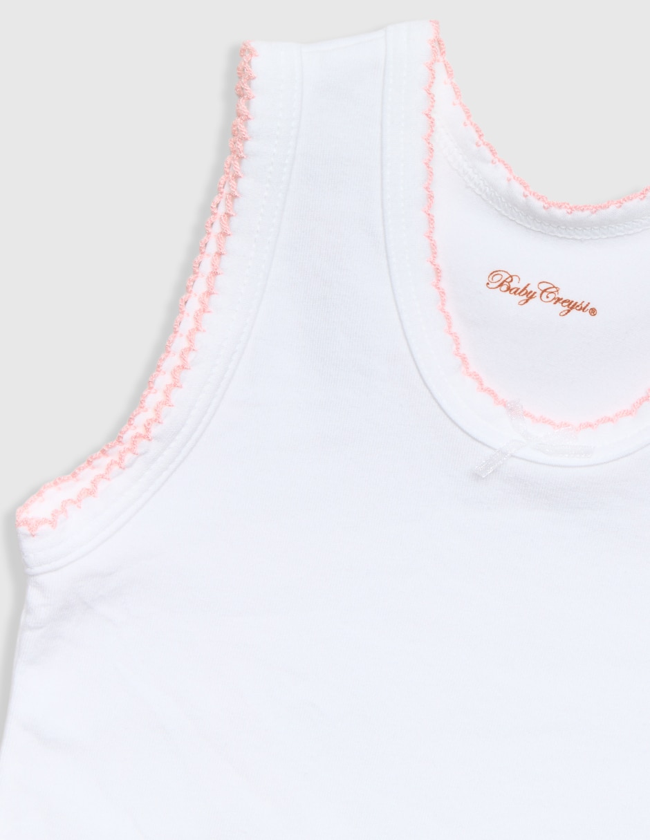 Set camiseta cuello redondo Baby Picueta para bebé niña 2