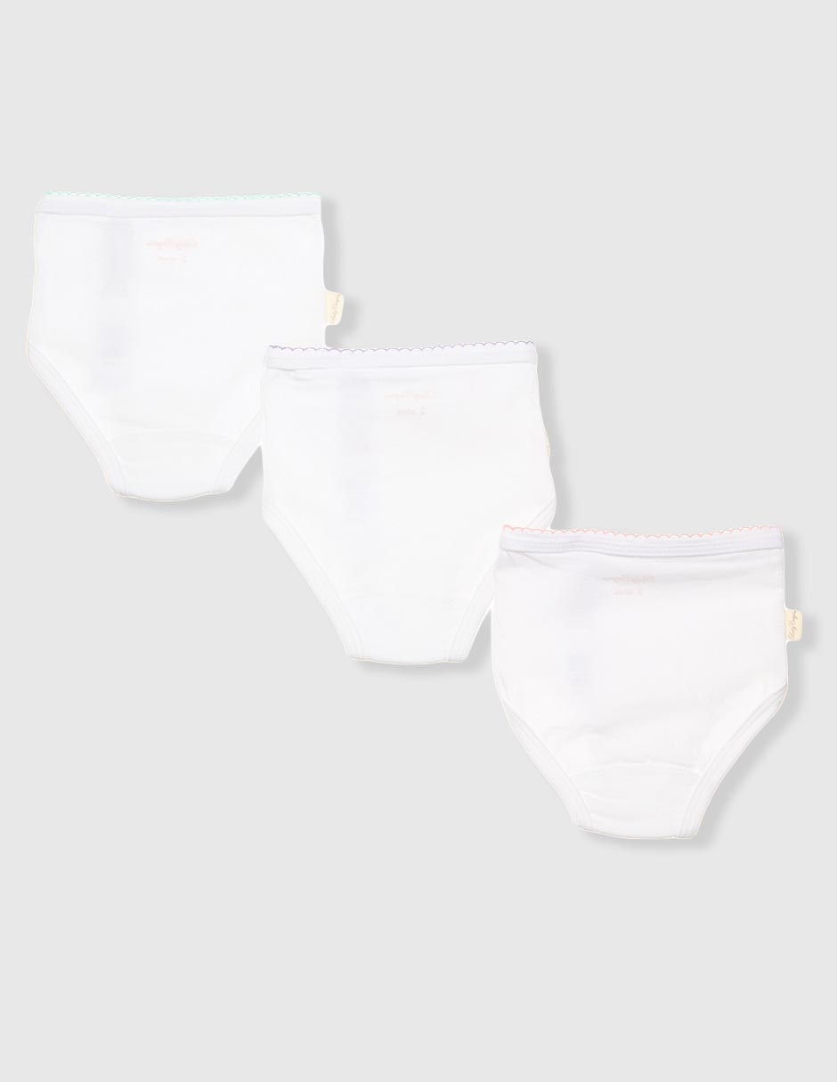 Set calzón Baby de algodón para bebé niña 2