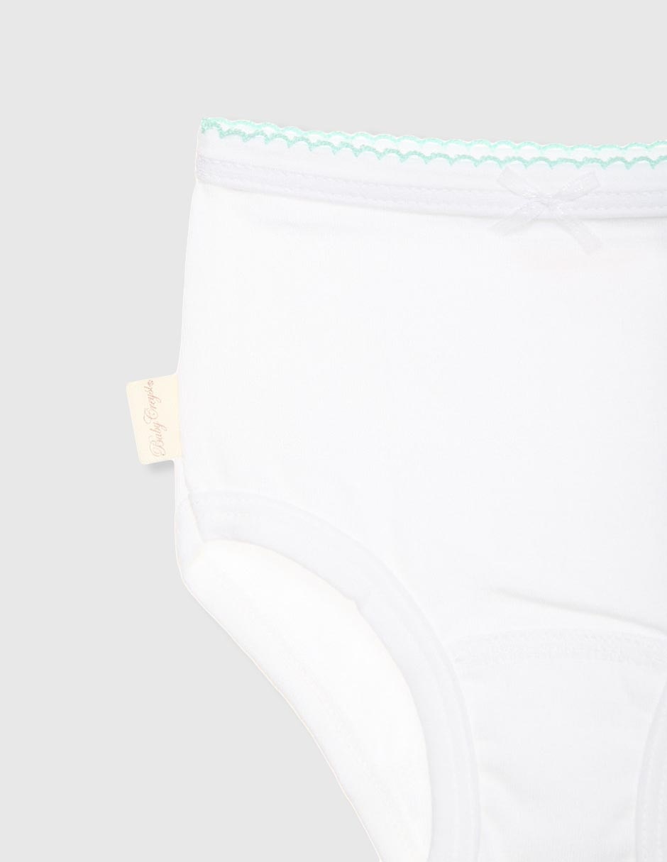 Set calzón Baby de algodón para bebé niña 3