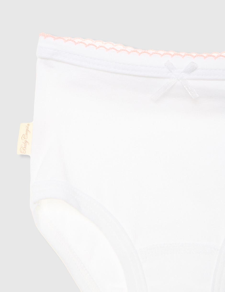 Set calzón Baby de algodón para bebé niña 5
