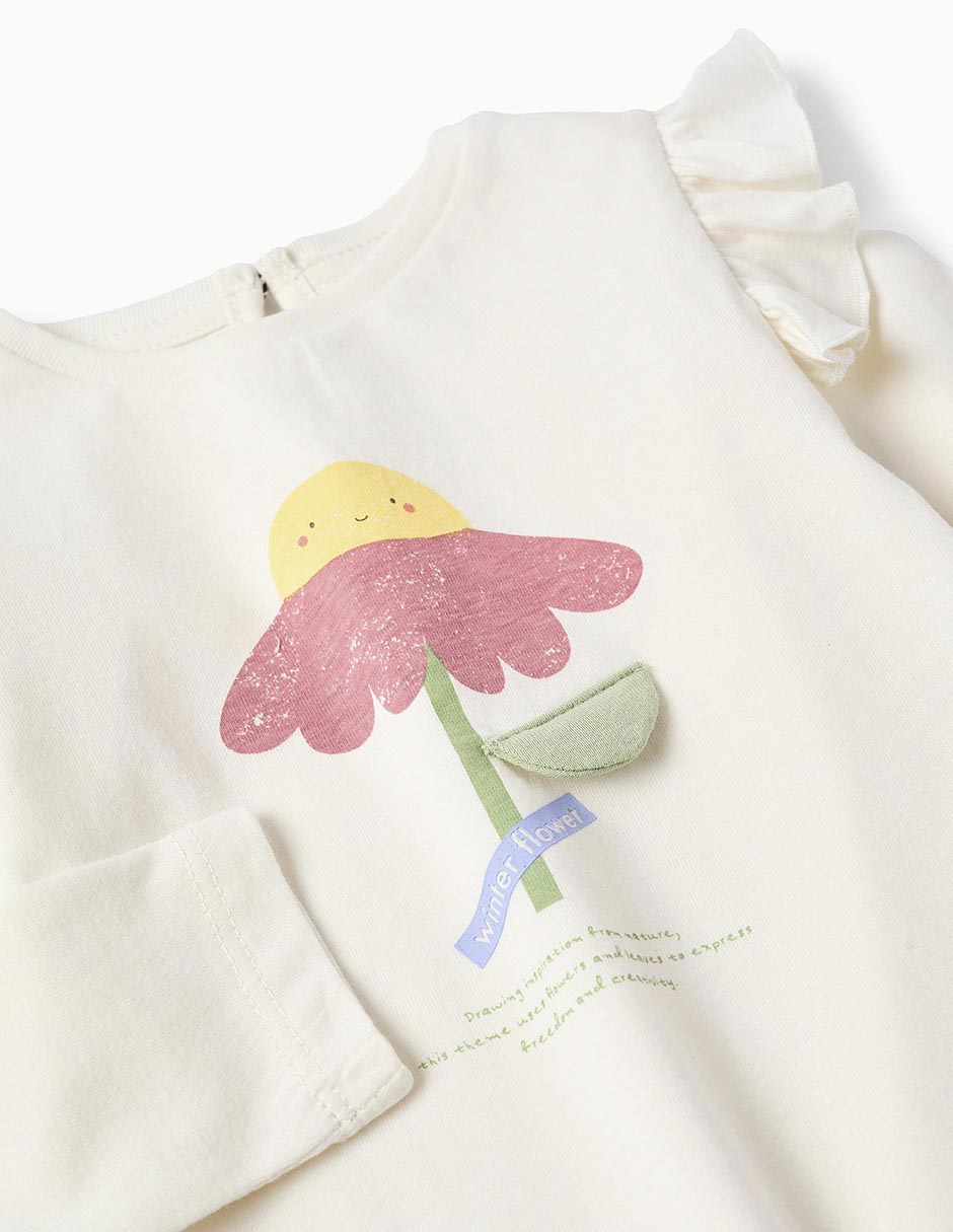 Playera Zippy manga larga para bebé / infantil niña