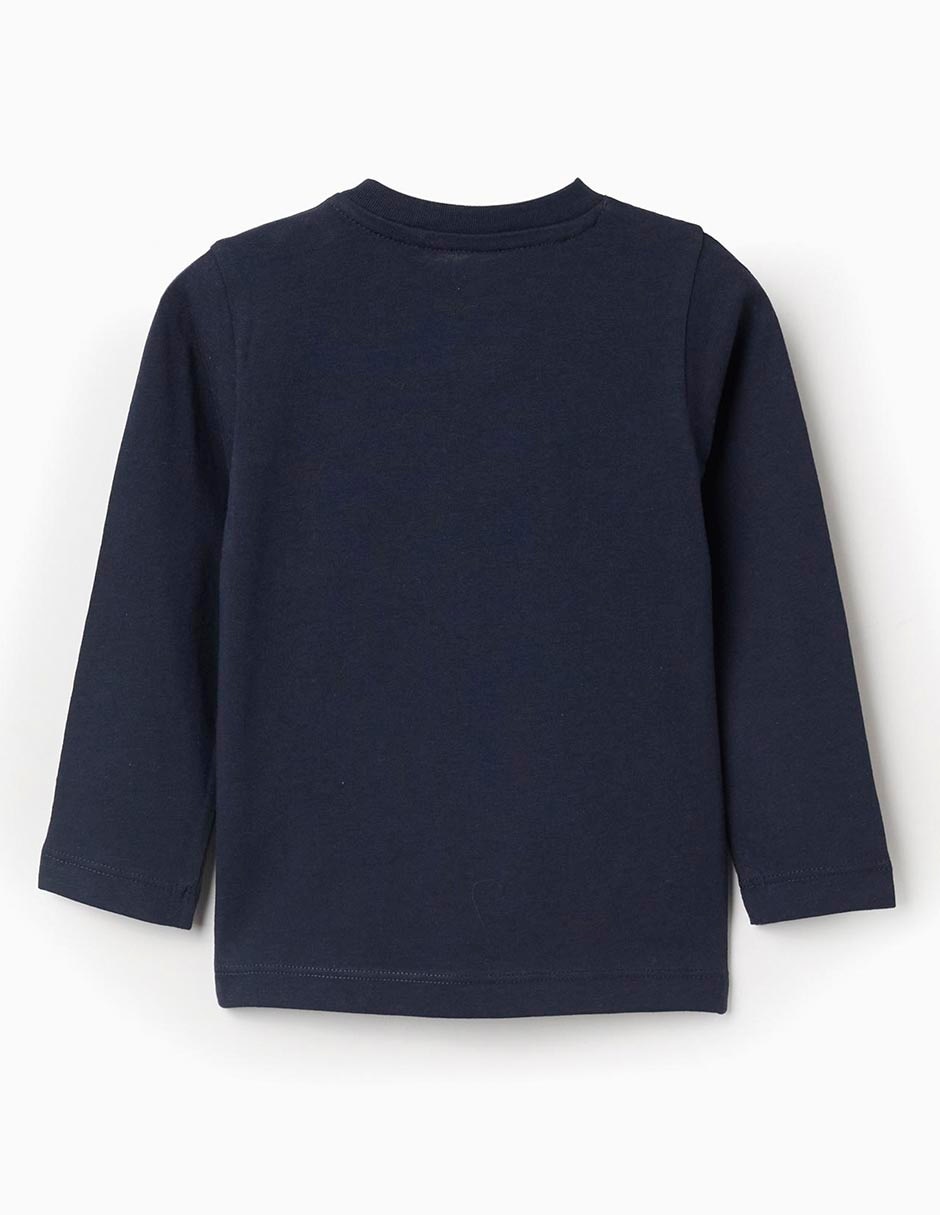 Playera Zippy manga larga para bebé niño