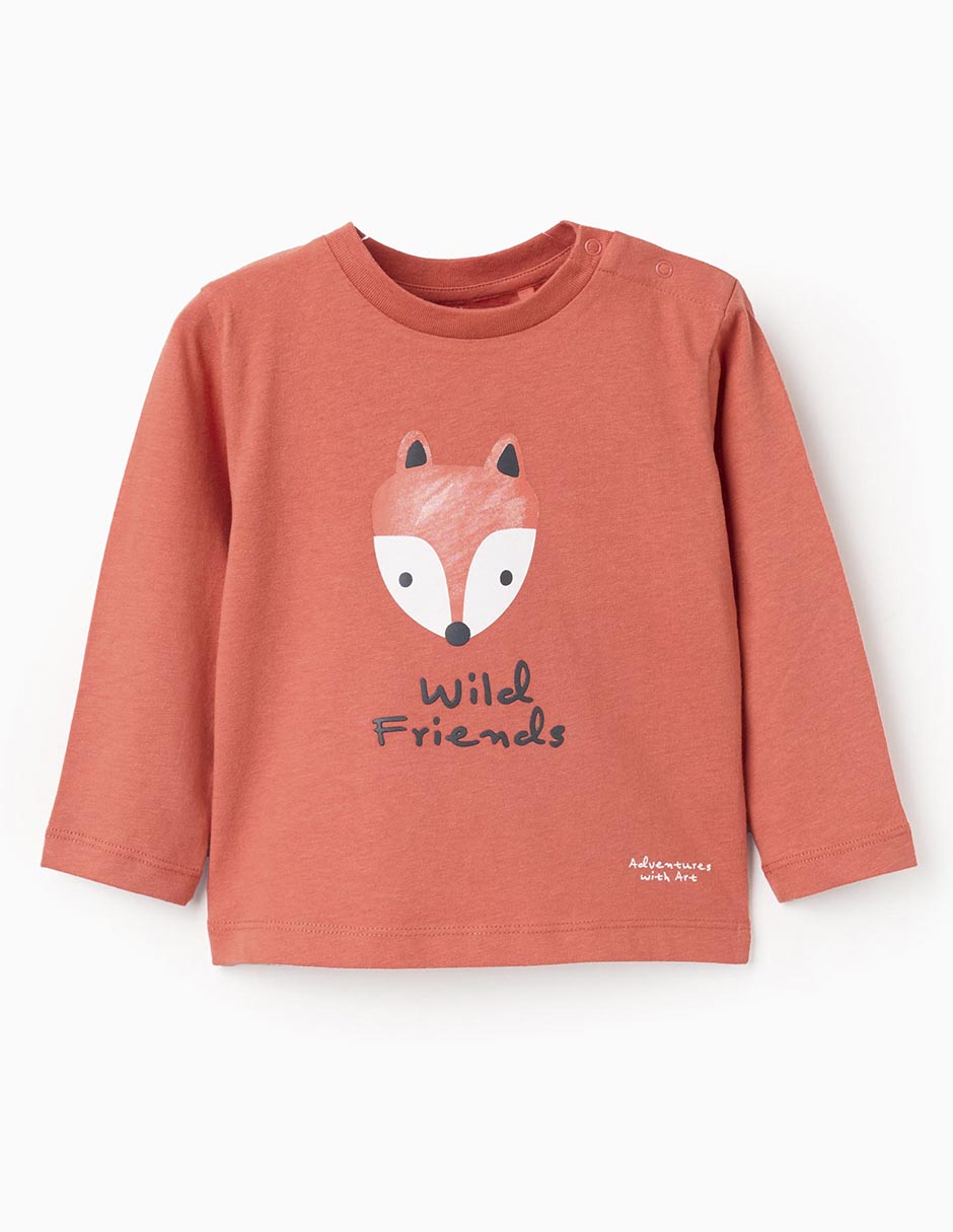 Playera manga larga para bebé 1