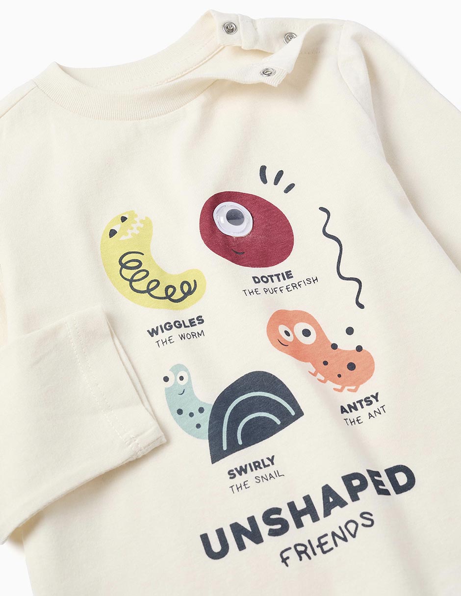 Playera manga larga para bebé 3