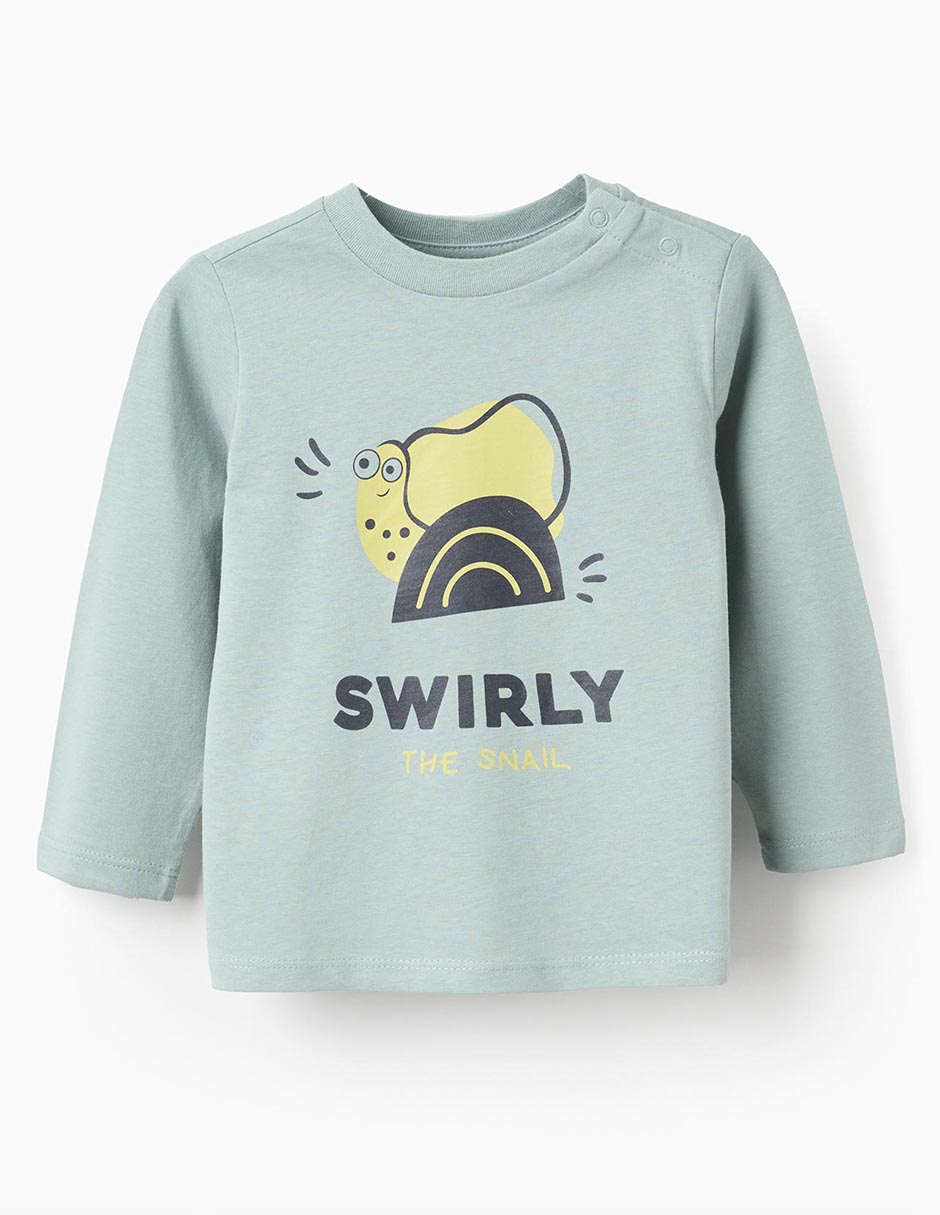 Playera Zippy manga larga para bebé