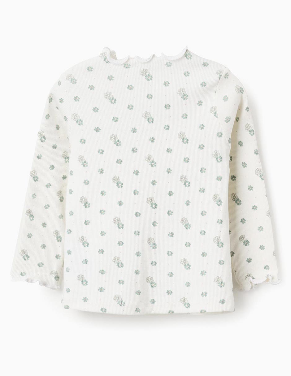 Playera Zippy manga larga para bebé niña