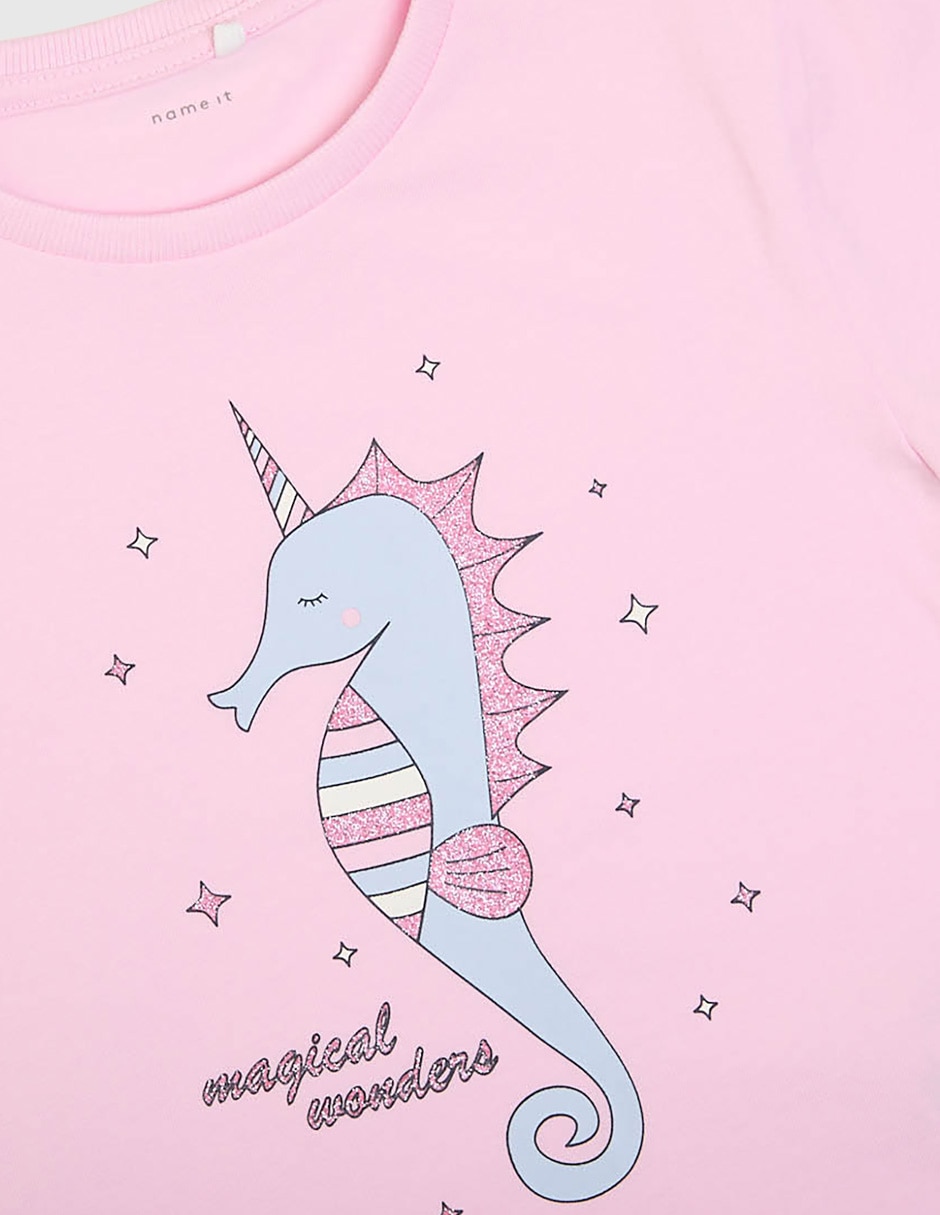 Playera Name It manga corta para niña