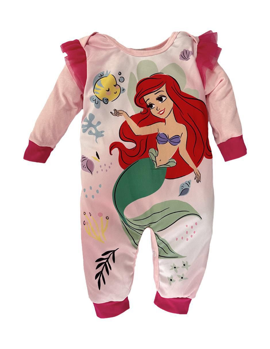 Set de mameluco Disney Princesas de algodón para bebé niña