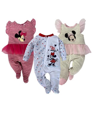 Mameluco Disney Minnie Mouse de algodón para bebé niña