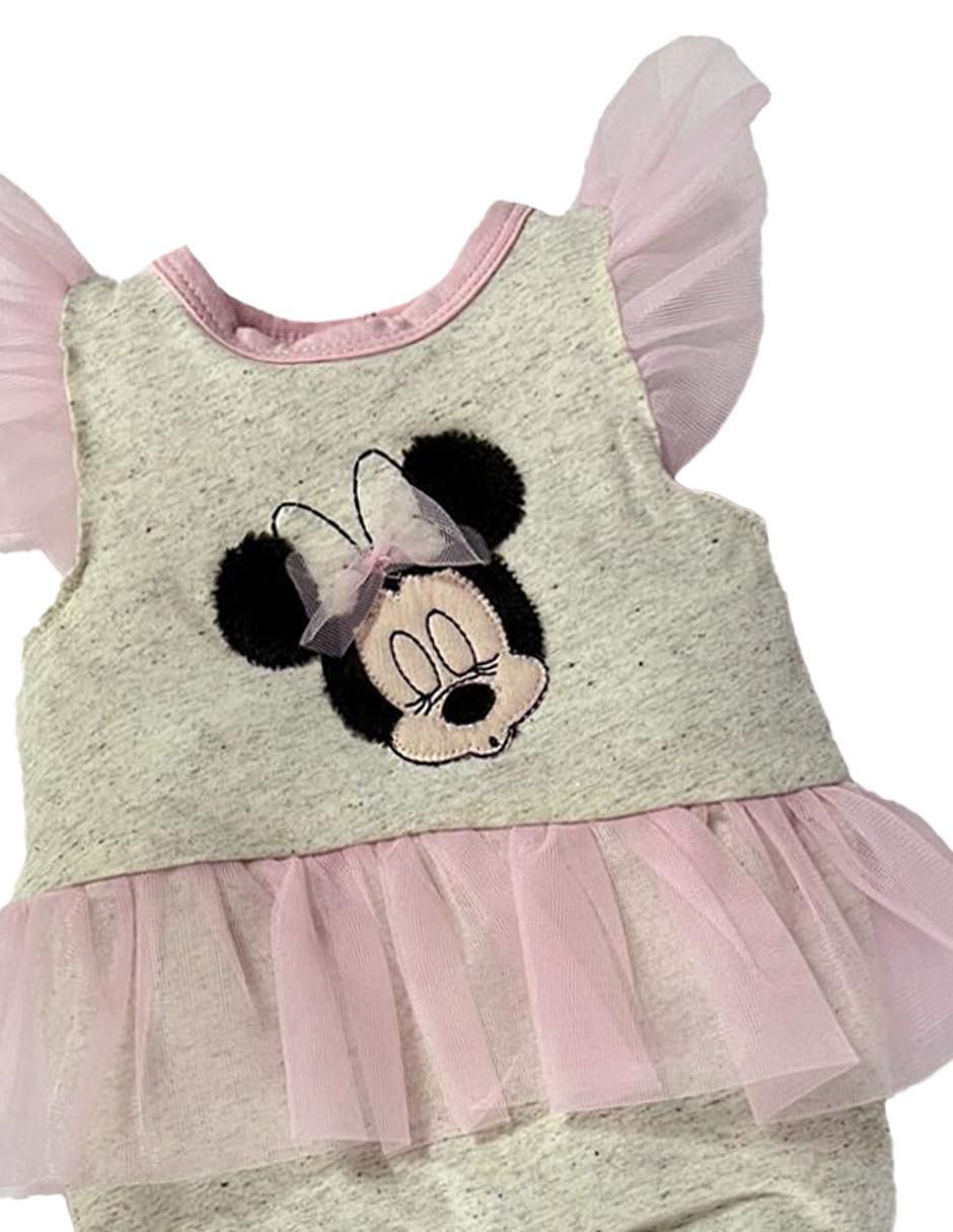 Mameluco Disney Minnie Mouse de algodón para bebé niña