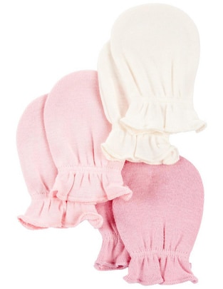 Guantes de invierno de algodón para niña
