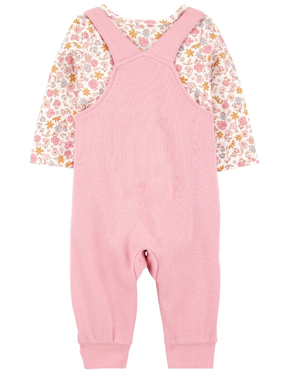 Conjunto de algodón para bebé niña 2 piezas 2
