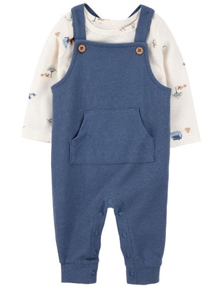 Conjunto de algodón para bebé niño 2 piezas Conjunto de algodón para bebé niño 2 piezas