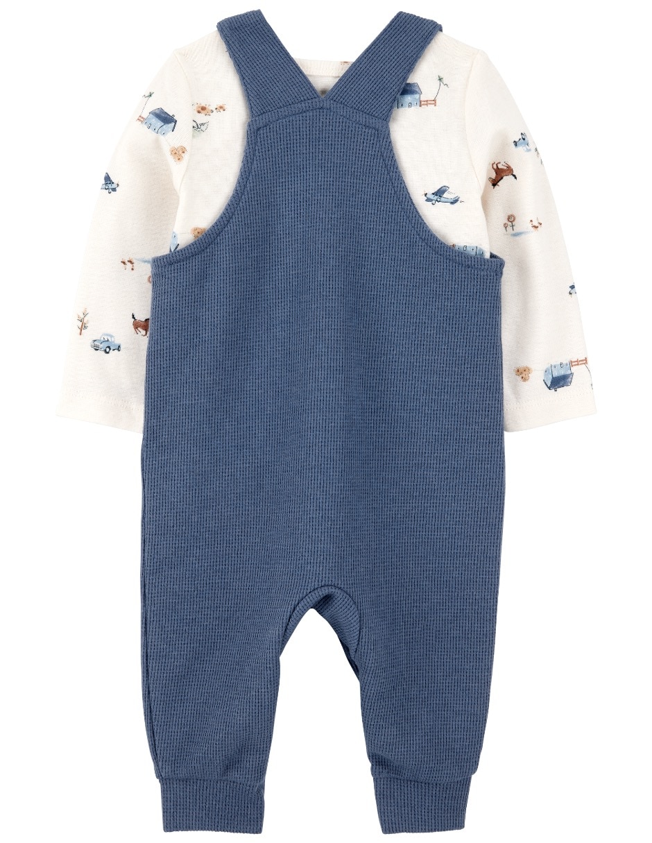Conjunto de algodón para bebé niño 2 piezas 2