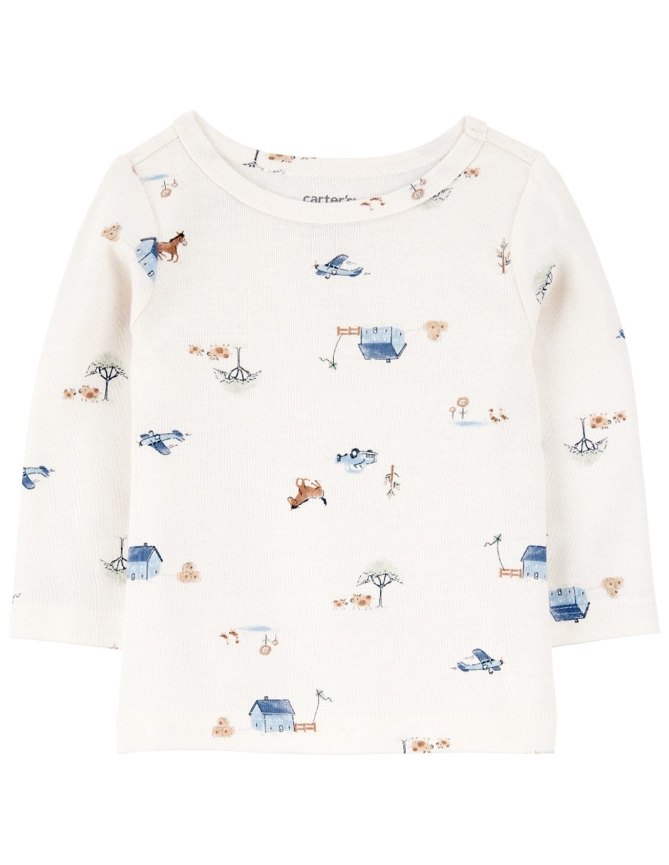 Conjunto de algodón para bebé niño 2 piezas 3
