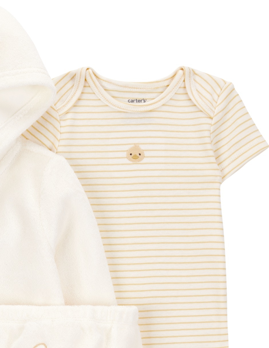 Conjunto de algodón unisex 3 piezas 6