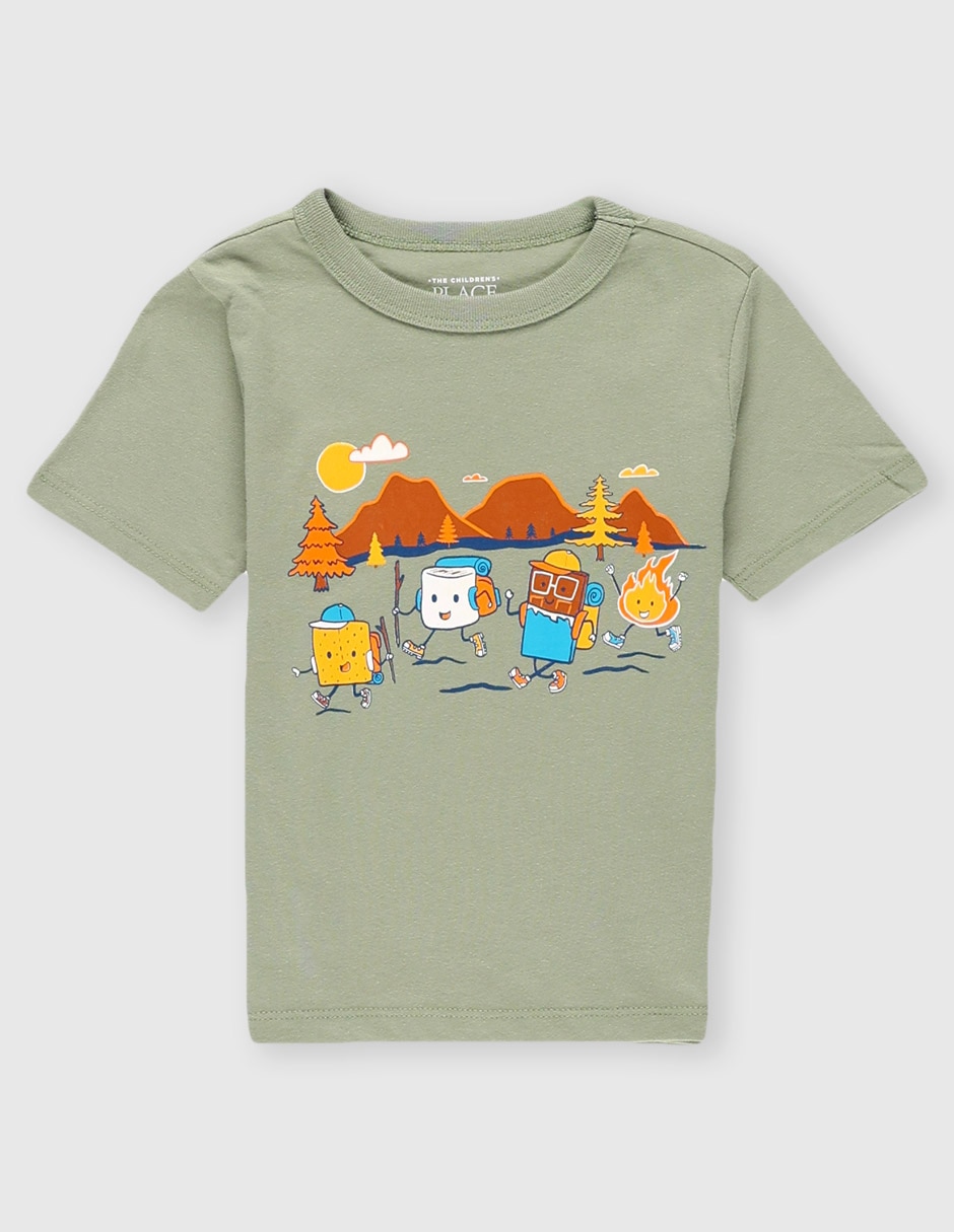 Playera The Childrens Place manga corta para bebé niño