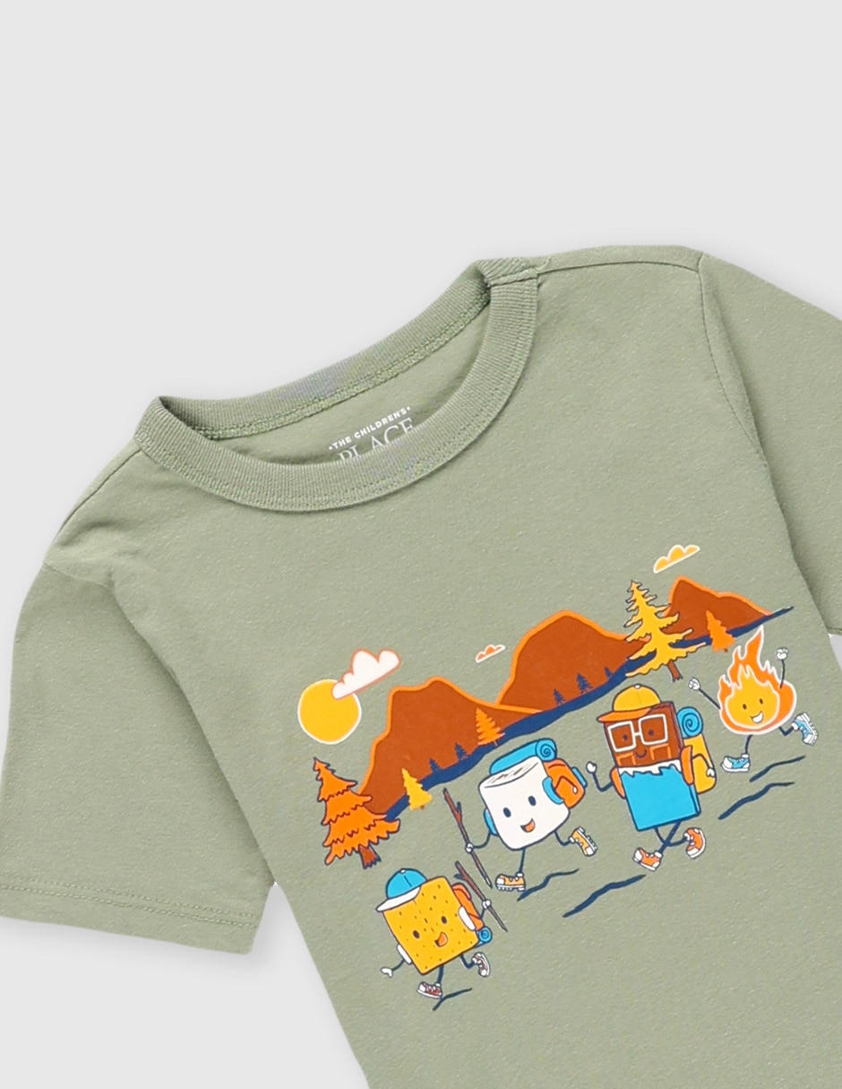 Playera The Childrens Place manga corta para bebé niño