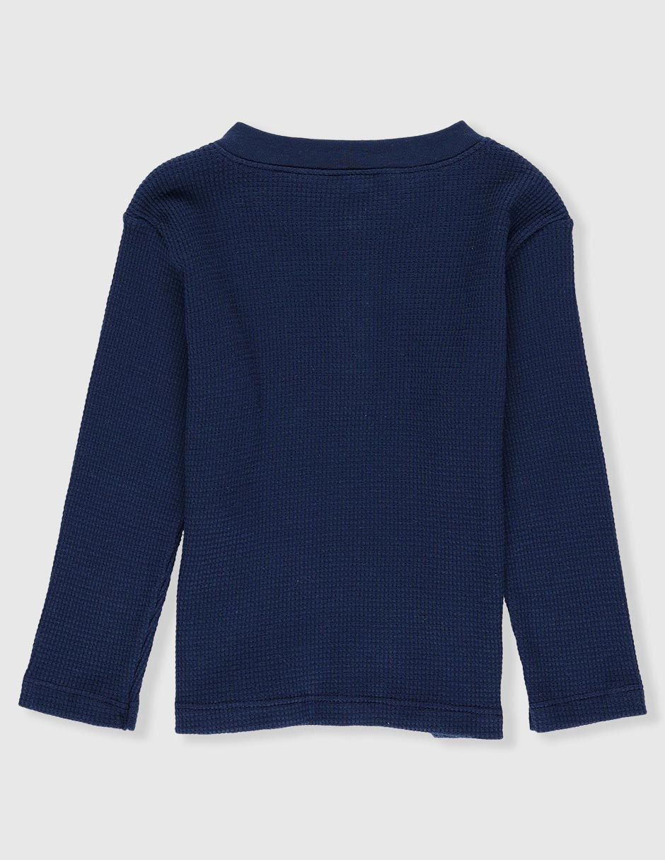 Playera manga larga para niño