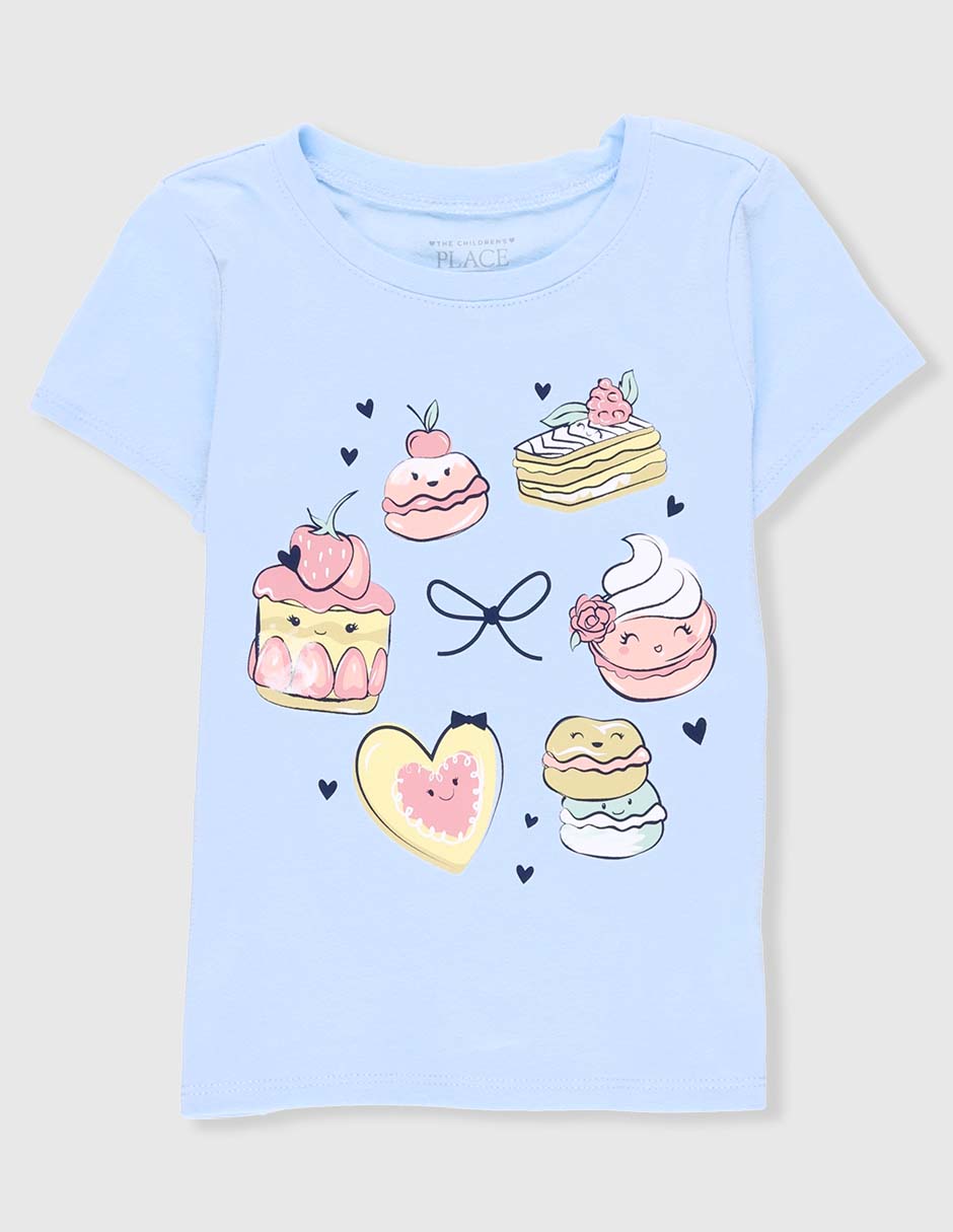 Playera manga corta para bebé niña 1