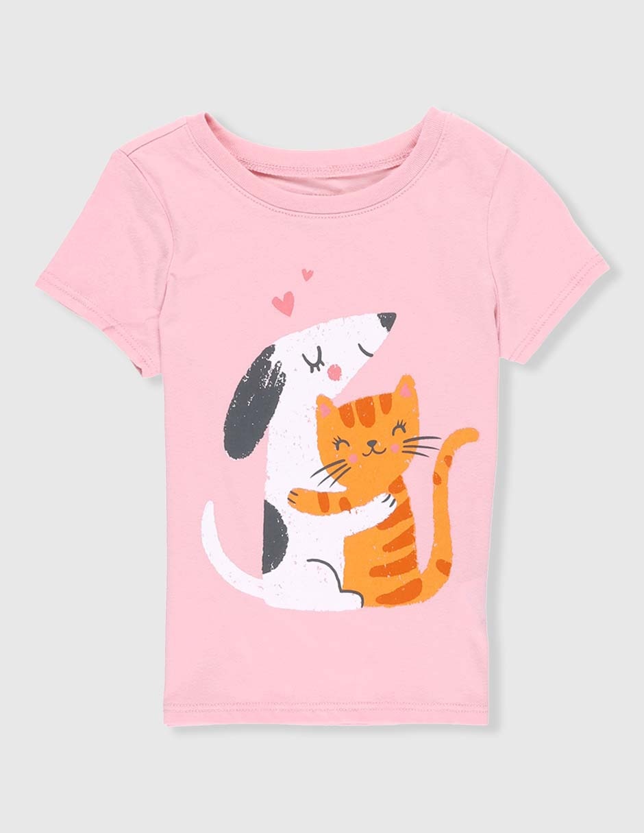 Playera The Children's Place manga corta para bebé niña