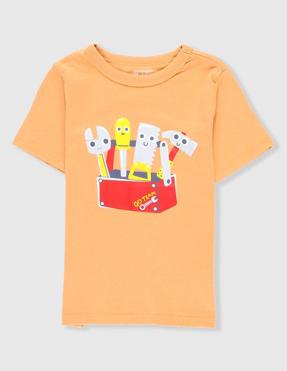 Playera manga corta para bebé niño 1