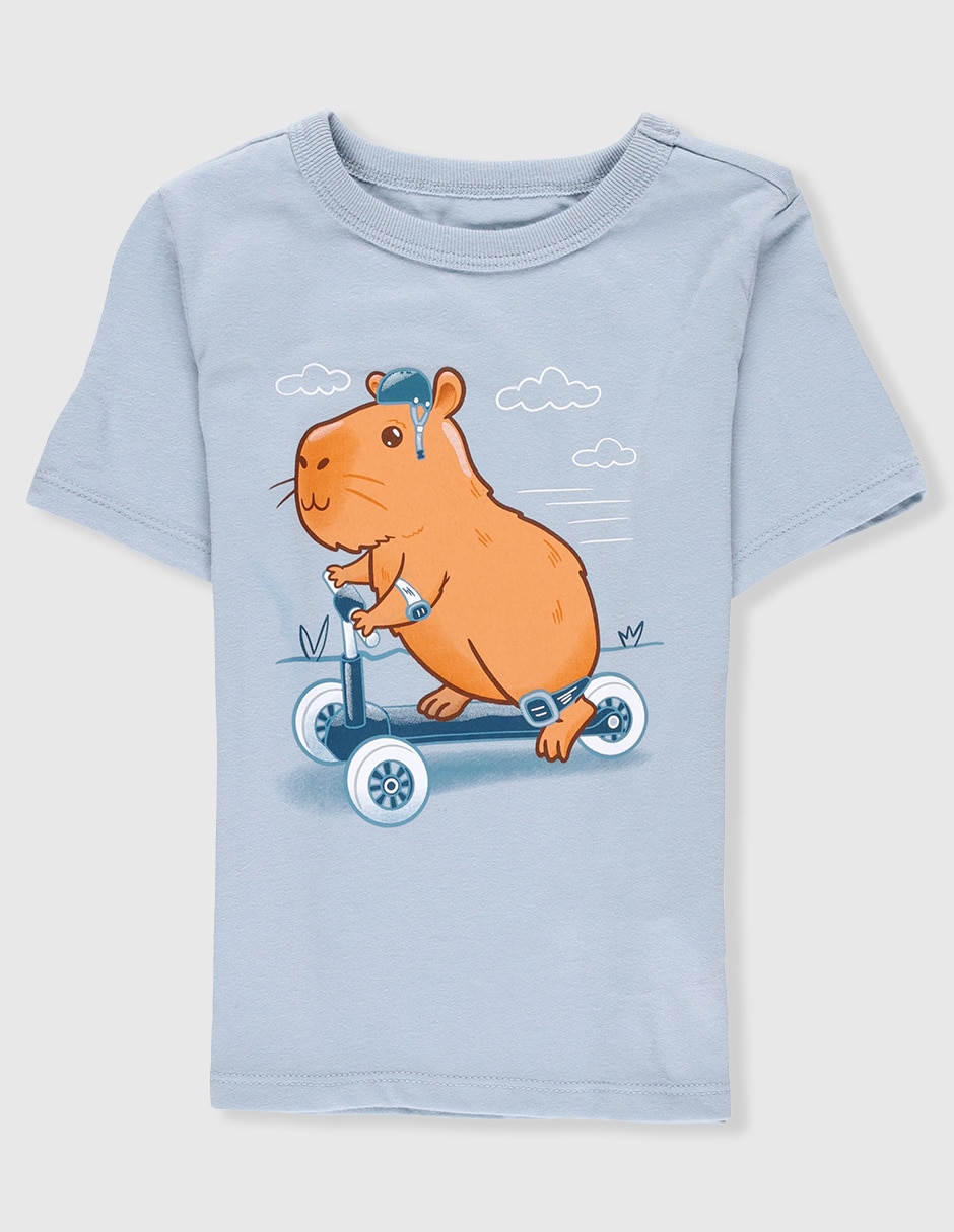 Playera manga corta para bebé niño Playera manga corta para bebé niño