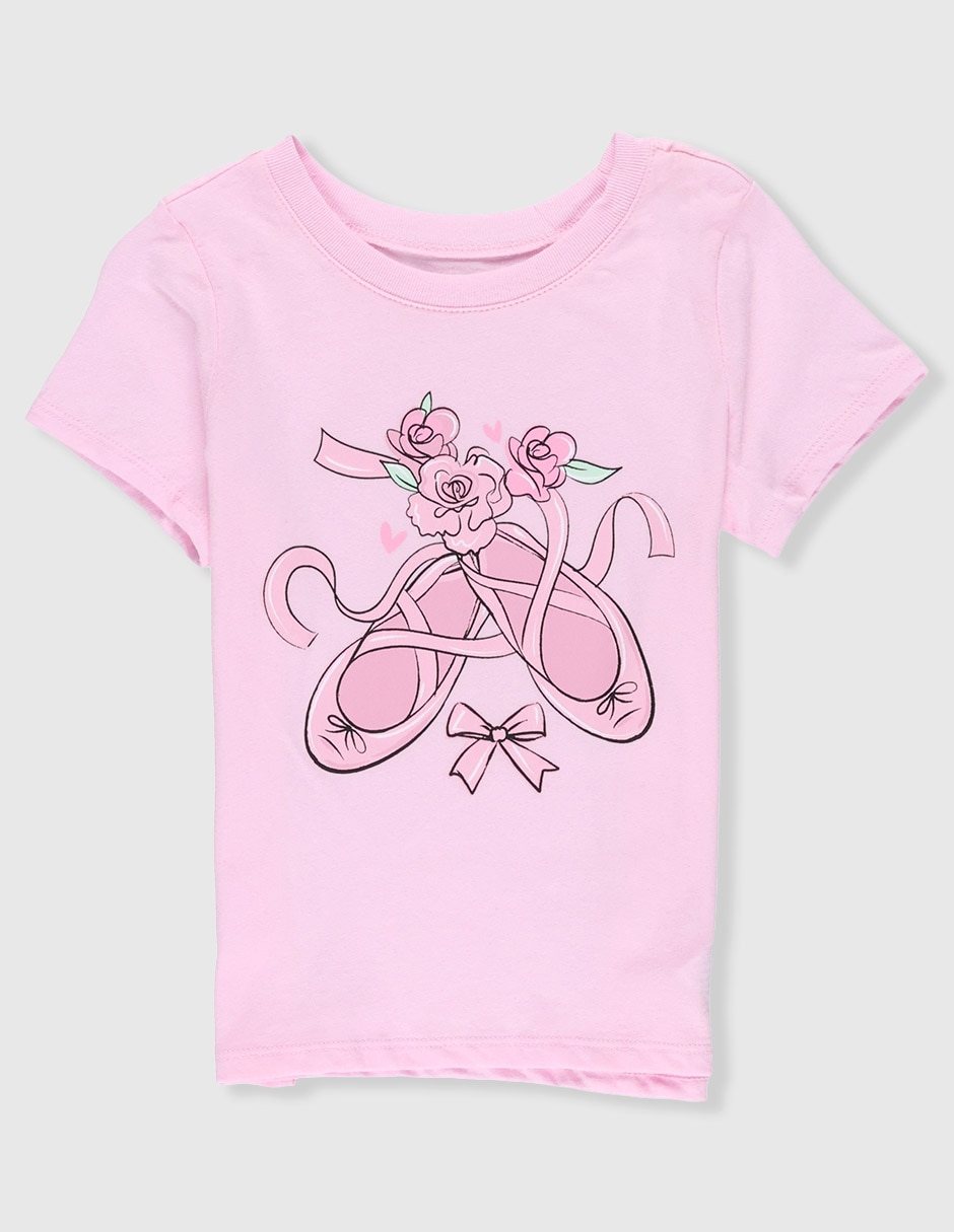 Playera The Children's Place manga corta para bebé niña