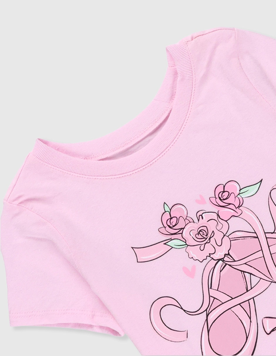 Playera The Children's Place manga corta para bebé niña