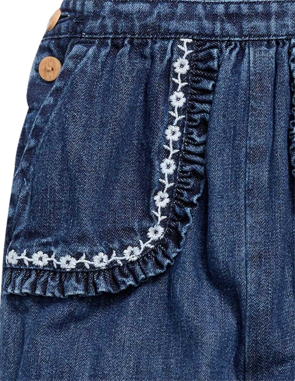 Jumpsuit de algodón para niña