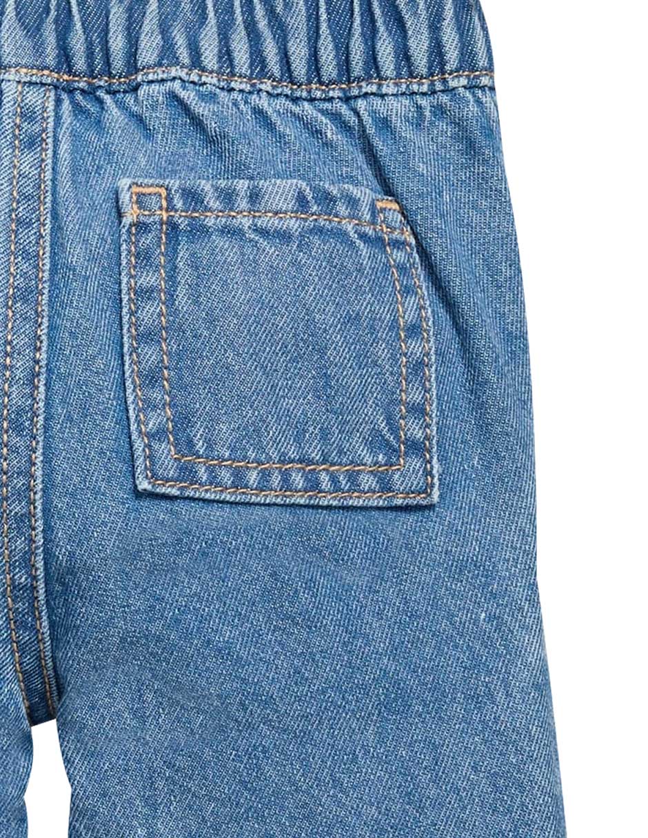 Jeans flare Old Navy lavado obscuro para bebé niña