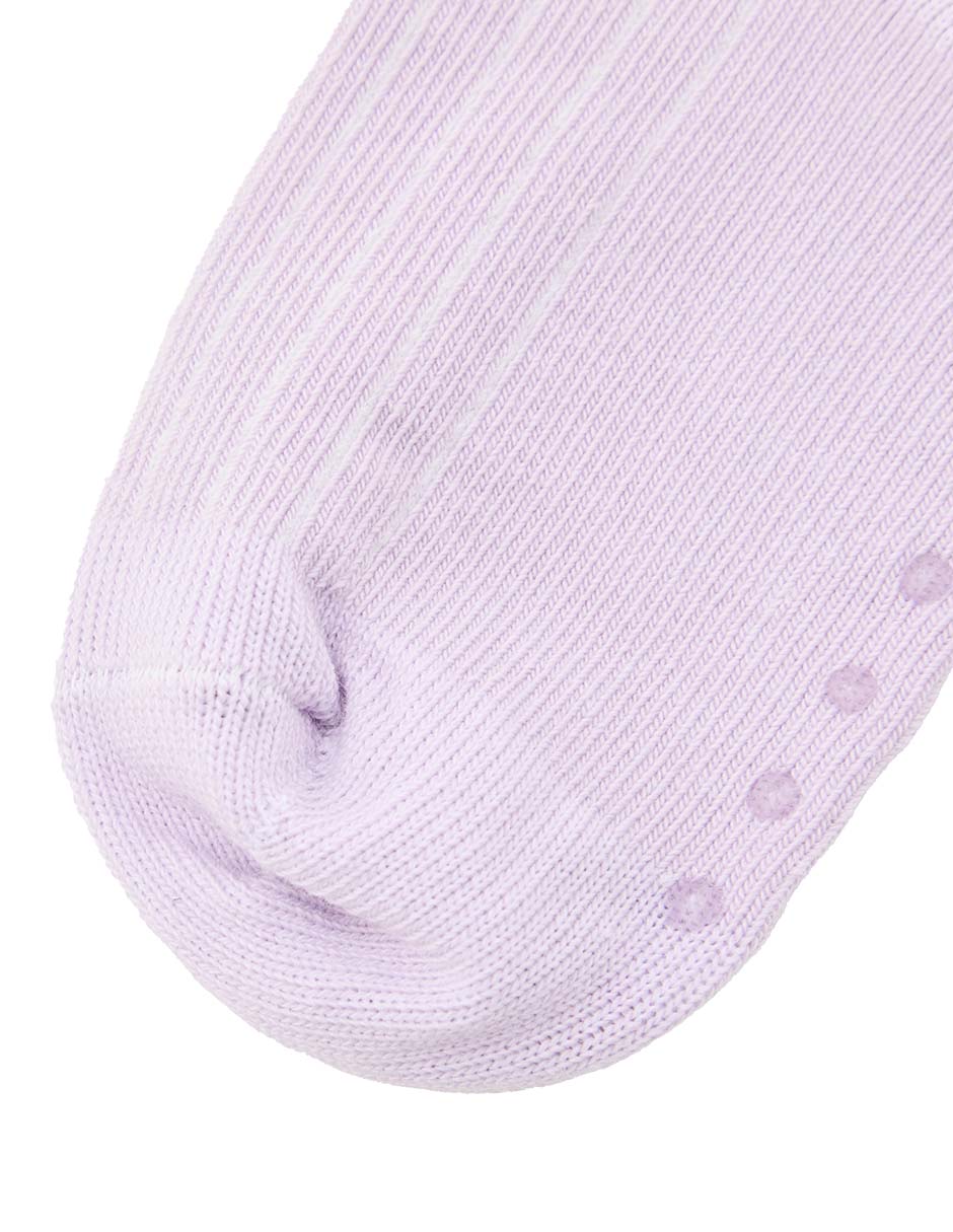 Set de calcetín antiderrapante Punto Blanco de algodón para bebé niña 3 pares