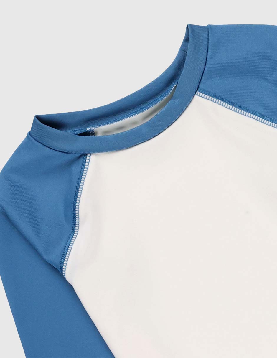 Wetshirt Cat & Jack estampado bloques de color para niño