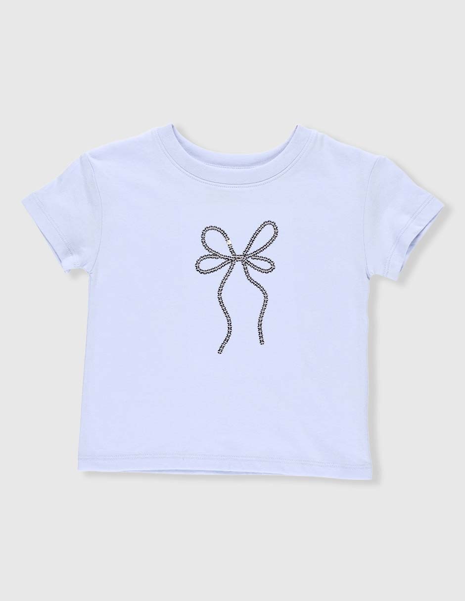 Playera manga corta para bebé niña Playera manga corta para bebé niña