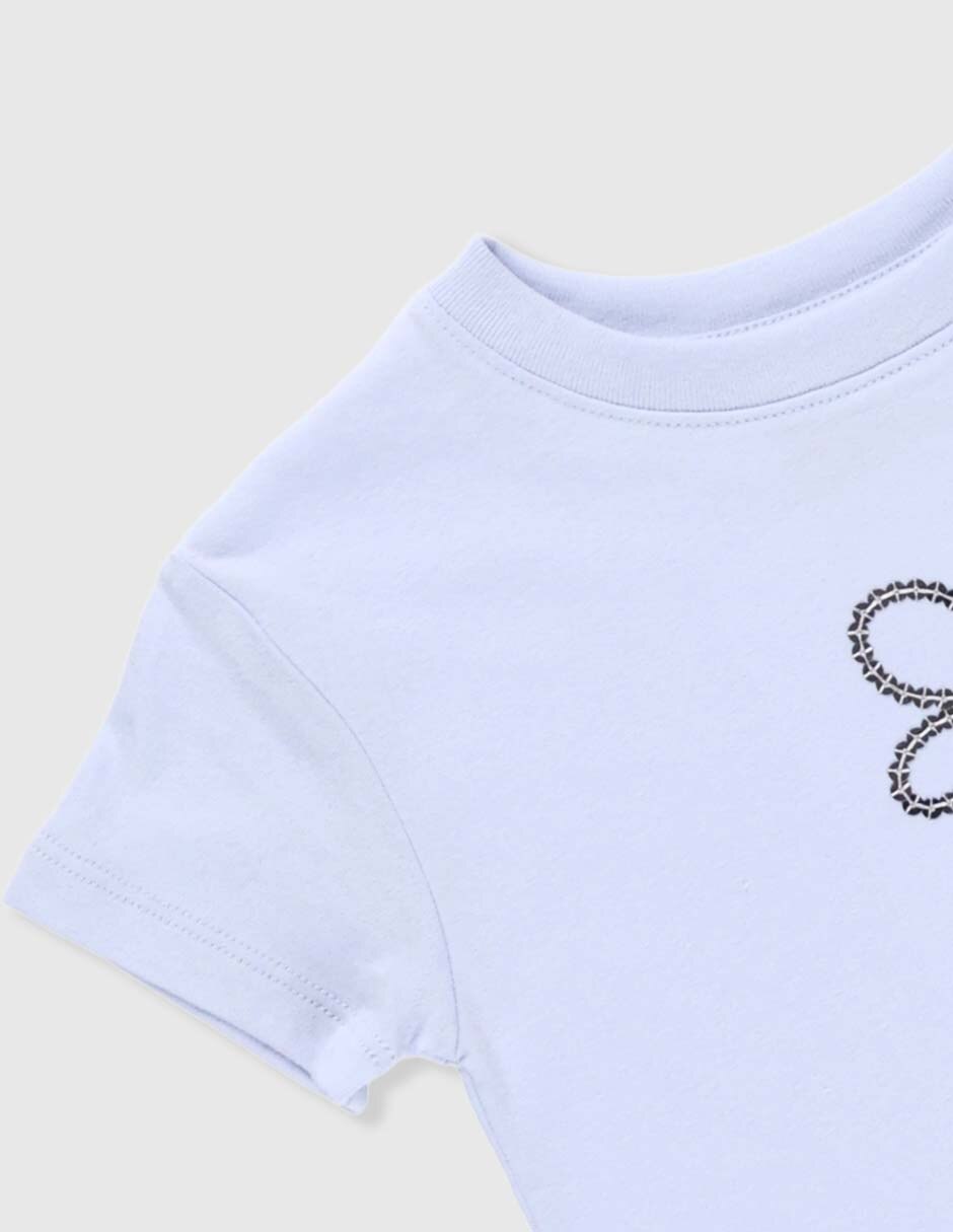 Playera manga corta para bebé niña 4