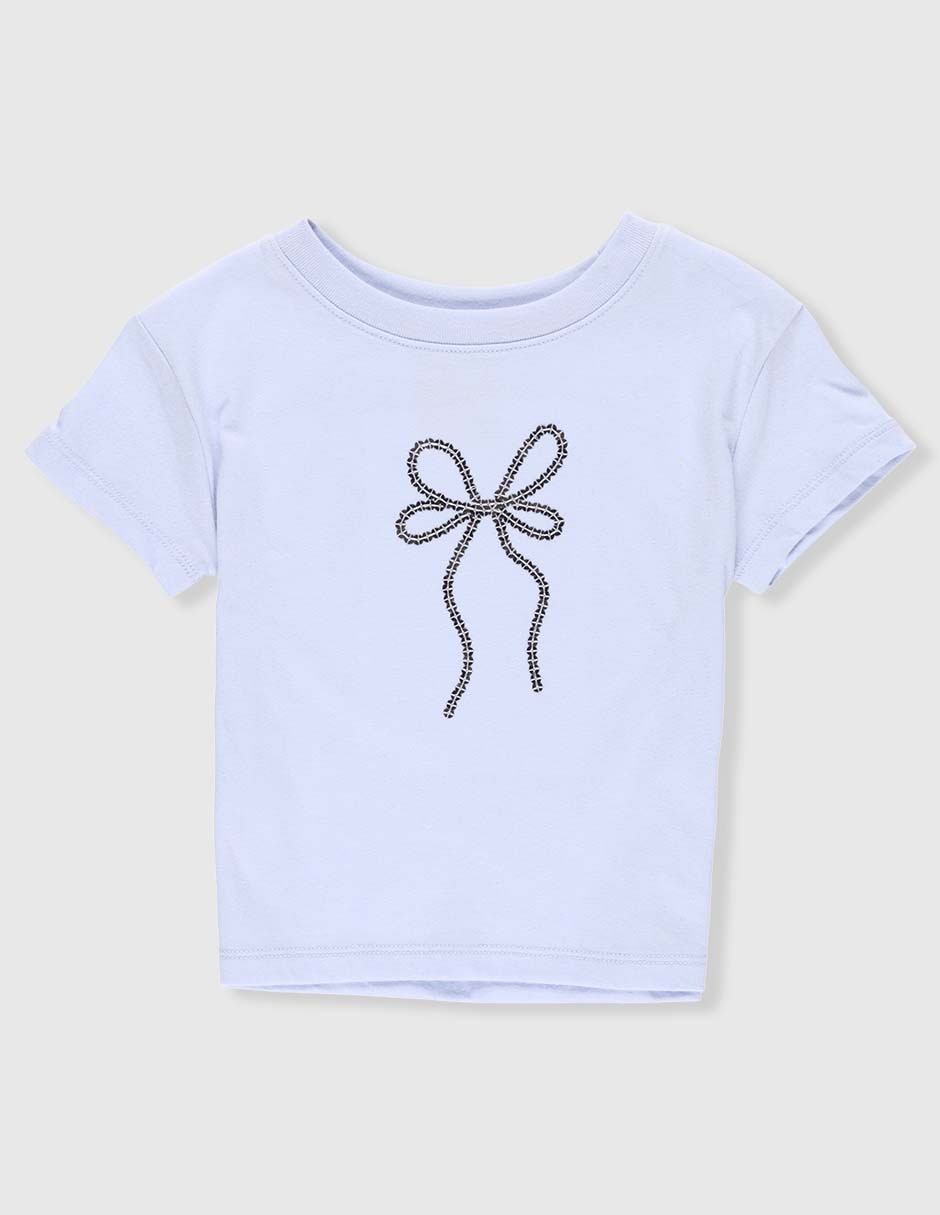 Playera manga corta para bebé niña Playera manga corta para bebé niña