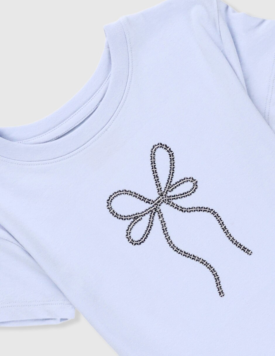 Playera Cat & Jack manga corta para bebé niña