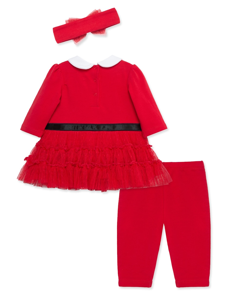 Conjunto de algodón para bebé niña 3