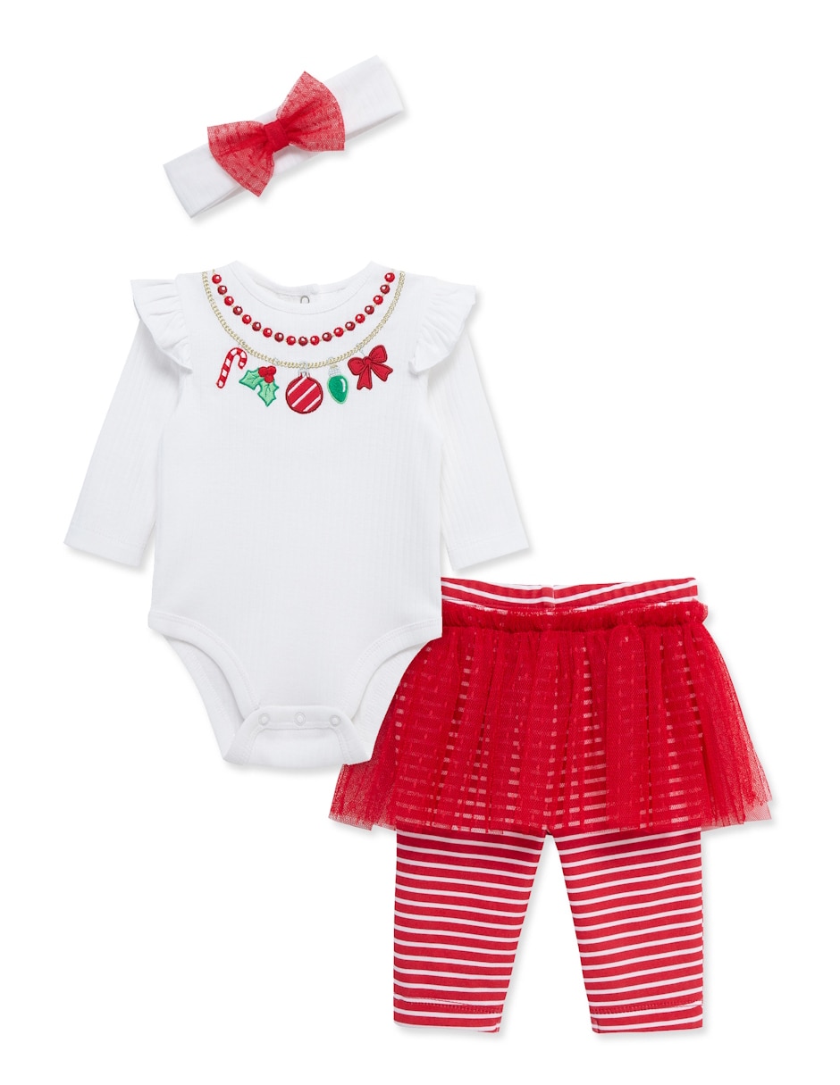 Conjunto de algodón para bebé niña
