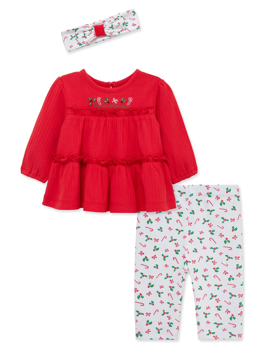Conjunto de algodón para bebé niña