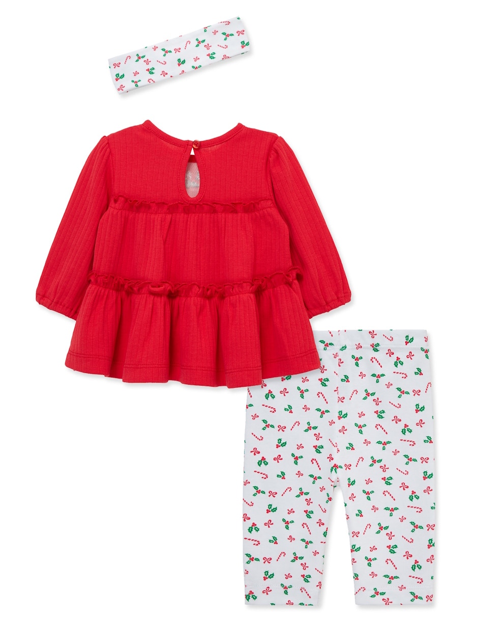 Conjunto de algodón para bebé niña 2