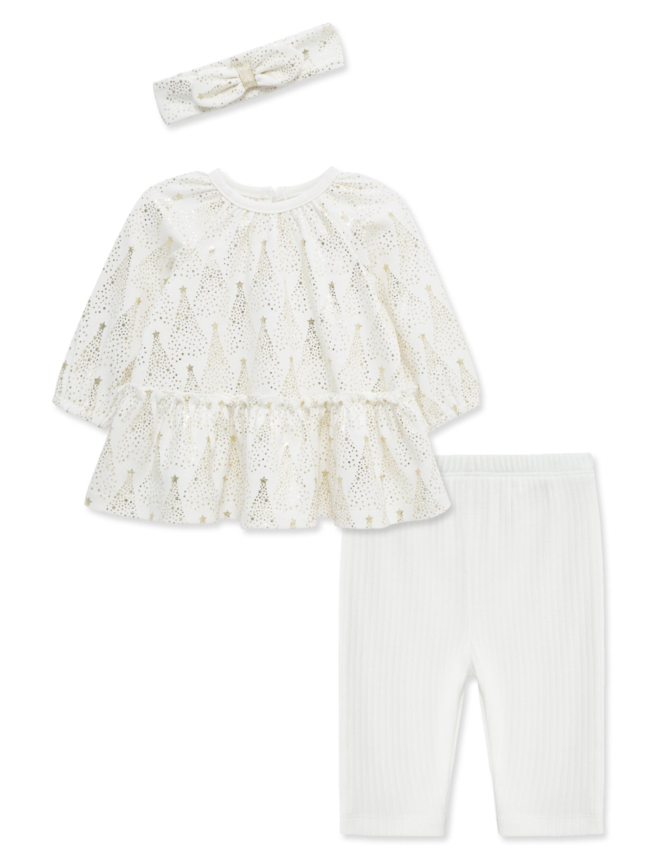Conjunto de algodón para bebé niña Conjunto de algodón para bebé niña