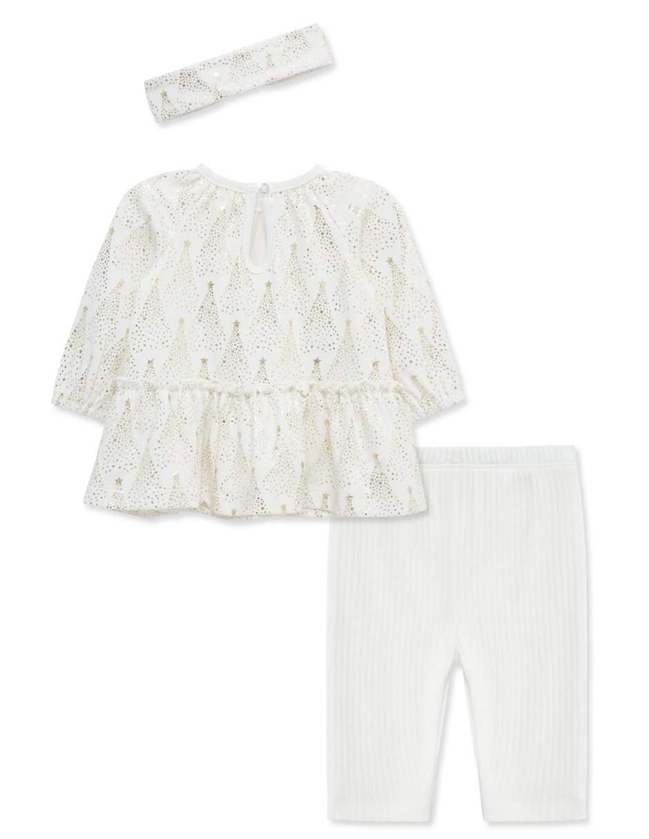 Conjunto de algodón para bebé niña 3