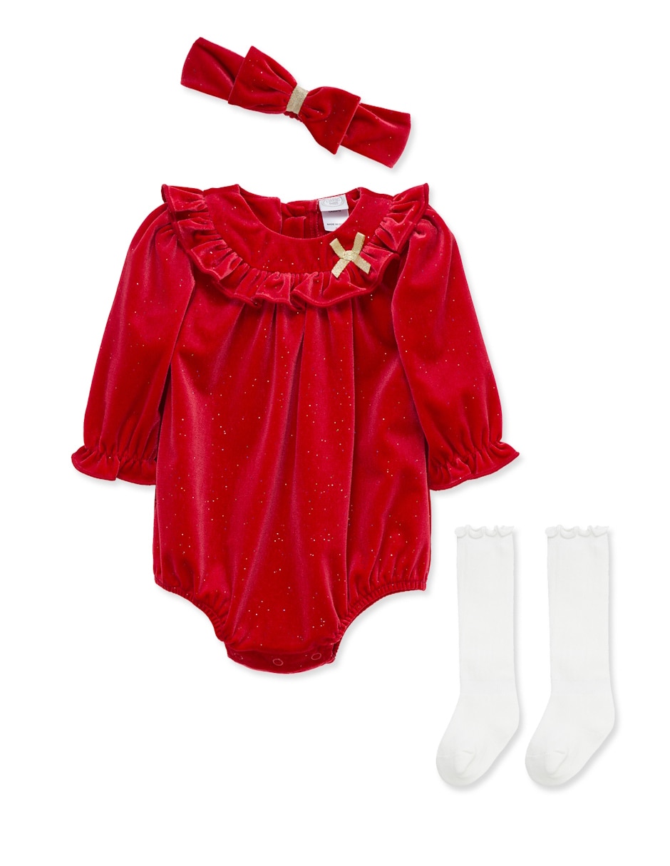 Conjunto casual sin familia y/o colección de algodón para bebé niña Conjunto casual sin familia y/o colección de algodón para bebé niña